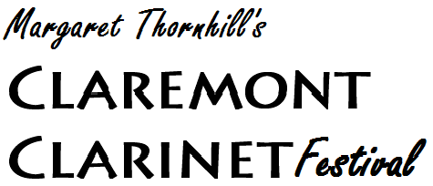 Margaret Thornhill's Claremont Clarinet Festival