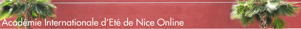 Acad�mie Internationale d'�t� de NIce