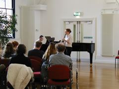 [Image: Sarah and David performing]